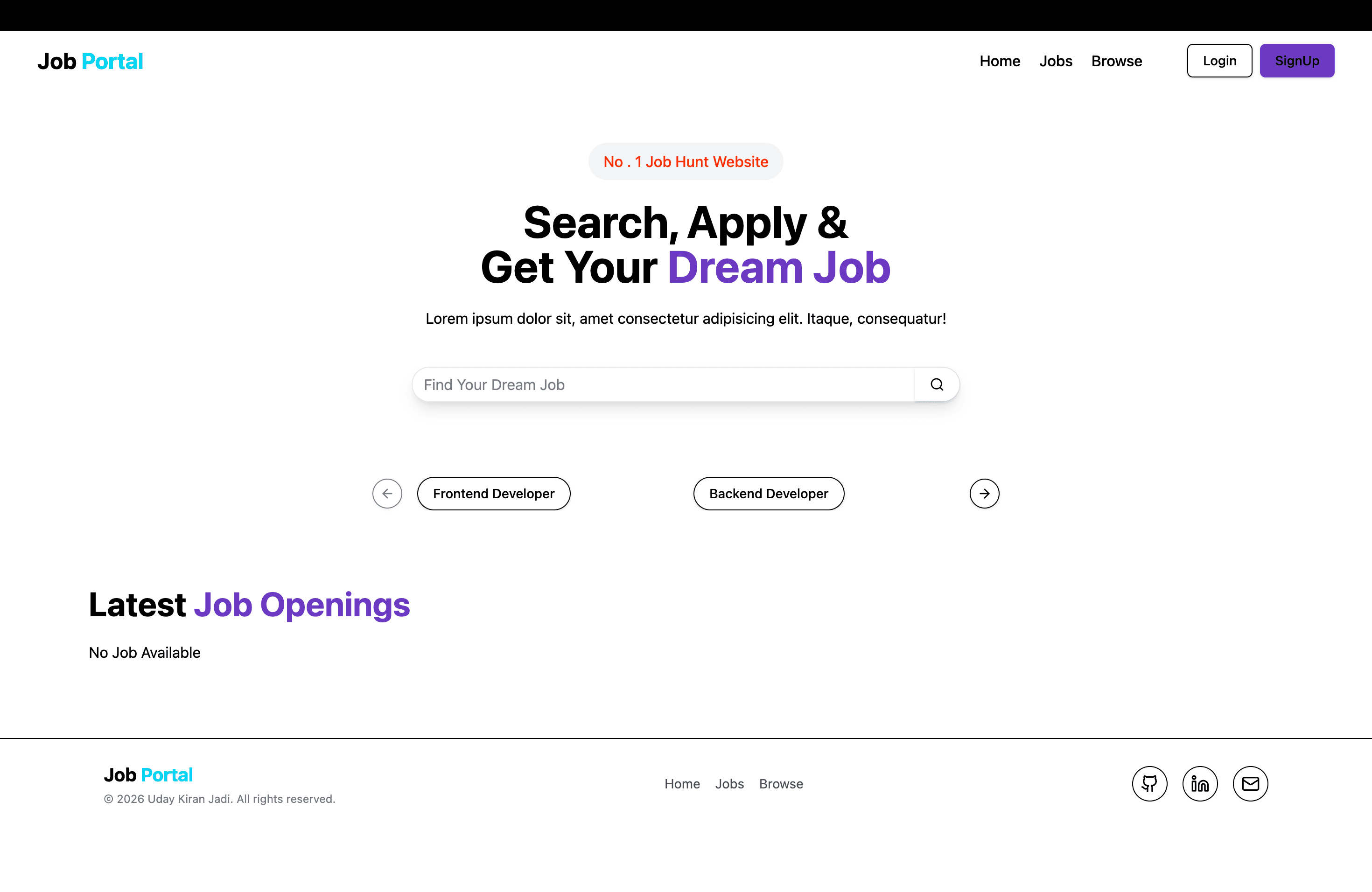Job Portal